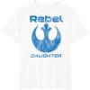 imageStar Wars Rebel Alliance Matching Family DAUGHTER TShirt TShirtWhite