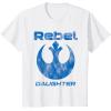 imageStar Wars Rebel Alliance Matching Family DAUGHTER TShirt TShirtWhite