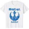 imageStar Wars Rebel Alliance Matching Family MOM TShirt TShirtWhite