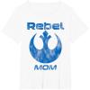 imageStar Wars Rebel Alliance Matching Family MOM TShirt TShirtWhite