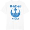 imageStar Wars Rebel Alliance Matching Family MOM TShirt TShirtWhite