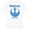 imageStar Wars Rebel Alliance Matching Family SISTER TShirt TShirtWhite