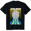imageStar Wars Retro Falcon Speed TShirtBlack