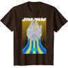 imageStar Wars Retro Falcon Speed TShirtBrown