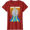 imageStar Wars Retro Falcon Speed TShirtCranberry Red