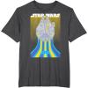imageStar Wars Retro Falcon Speed TShirtDark Heather Grey