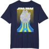 imageStar Wars Retro Falcon Speed TShirtNavy Blue