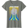 imageStar Wars Retro Falcon Speed TShirtOlive Heather