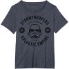 imageStar Wars Stormtroopers Empire Elite Collegiate TShirt TShirtHeather Blue