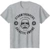 imageStar Wars Stormtroopers Empire Elite Collegiate TShirt TShirtHeather Grey