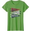 imageStar Wars Summer Of 77 Distressed Retro Vibes Big Chest Logo TShirtGrass Green