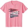 imageStar Wars Summer Of 77 Distressed Retro Vibes Big Chest Logo TShirtPink