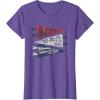 imageStar Wars Summer Of 77 Distressed Retro Vibes Big Chest Logo TShirtPurple Heather
