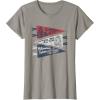 imageStar Wars Summer Of 77 Distressed Retro Vibes Big Chest Logo TShirtSlate Grey