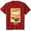 imageStar Wars Tatooine Matching Family AUNT TShirt TShirtCranberry Red
