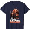 imageStar Wars The Book Of Boba Fett Tusken Raider Portrait Fade TShirtNavy Blue