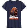imageStar Wars The Book Of Boba Fett Tusken Raider Portrait Fade TShirtNavy Blue