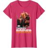 imageStar Wars The Book Of Boba Fett Tusken Raider Portrait Fade TShirtRed Heather