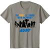 imageStar Wars The Force Matching Family AUNT TShirt TShirtSlate Grey