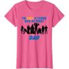 imageStar Wars The Force Matching Family DAD TShirt TShirtPink Heather
