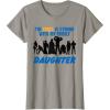imageStar Wars The Force Matching Family DAUGHTER TShirt TShirtSlate Grey