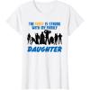 imageStar Wars The Force Matching Family DAUGHTER TShirt TShirtWhite