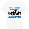 imageStar Wars The Force Matching Family DAUGHTER TShirt TShirtWhite