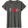 imageStar Wars The Mandalorian Ahsoka Tano Loves Grogu TShirtAsphalt Grey