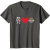 imageStar Wars The Mandalorian Ahsoka Tano Loves Grogu TShirtAsphalt Grey