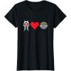 imageStar Wars The Mandalorian Ahsoka Tano Loves Grogu TShirtBlack