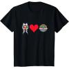 imageStar Wars The Mandalorian Ahsoka Tano Loves Grogu TShirtBlack