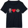 imageStar Wars The Mandalorian Ahsoka Tano Loves Grogu TShirtBlack