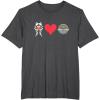imageStar Wars The Mandalorian Ahsoka Tano Loves Grogu TShirtDark Heather Grey