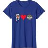 imageStar Wars The Mandalorian Ahsoka Tano Loves Grogu TShirtRoyal Blue