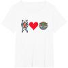 imageStar Wars The Mandalorian Ahsoka Tano Loves Grogu TShirtWhite