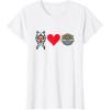 imageStar Wars The Mandalorian Ahsoka Tano Loves Grogu TShirtWhite