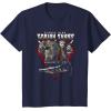 imageStar Wars The Mandalorian Gorian Shards Pirate Gang Logo TShirtNavy Blue