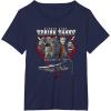 imageStar Wars The Mandalorian Gorian Shards Pirate Gang Logo TShirtNavy Blue
