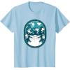 imageStar Wars The Mandalorian Grogu ampamp Frogs May the Force TShirtBaby Blue