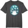 imageStar Wars The Mandalorian Grogu ampamp Frogs May the Force TShirtDark Heather Grey
