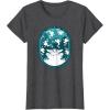 imageStar Wars The Mandalorian Grogu ampamp Frogs May the Force TShirtDark Heather Grey