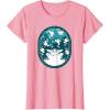 imageStar Wars The Mandalorian Grogu ampamp Frogs May the Force TShirtPink