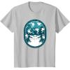 imageStar Wars The Mandalorian Grogu ampamp Frogs May the Force TShirtSilver Grey