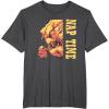 imageStar Wars The Mandalorian Grogu ampamp Rancor Nap Time TShirtDark Heather Grey