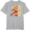 imageStar Wars The Mandalorian Grogu ampamp Rancor Nap Time TShirtHeather Grey