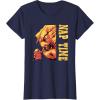 imageStar Wars The Mandalorian Grogu ampamp Rancor Nap Time TShirtNavy Blue