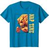 imageStar Wars The Mandalorian Grogu ampamp Rancor Nap Time TShirtSapphire Blue