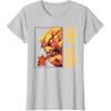 imageStar Wars The Mandalorian Grogu ampamp Rancor Nap Time TShirtSilver Grey
