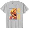 imageStar Wars The Mandalorian Grogu ampamp Rancor Nap Time TShirtSilver Grey
