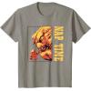 imageStar Wars The Mandalorian Grogu ampamp Rancor Nap Time TShirtSlate Grey